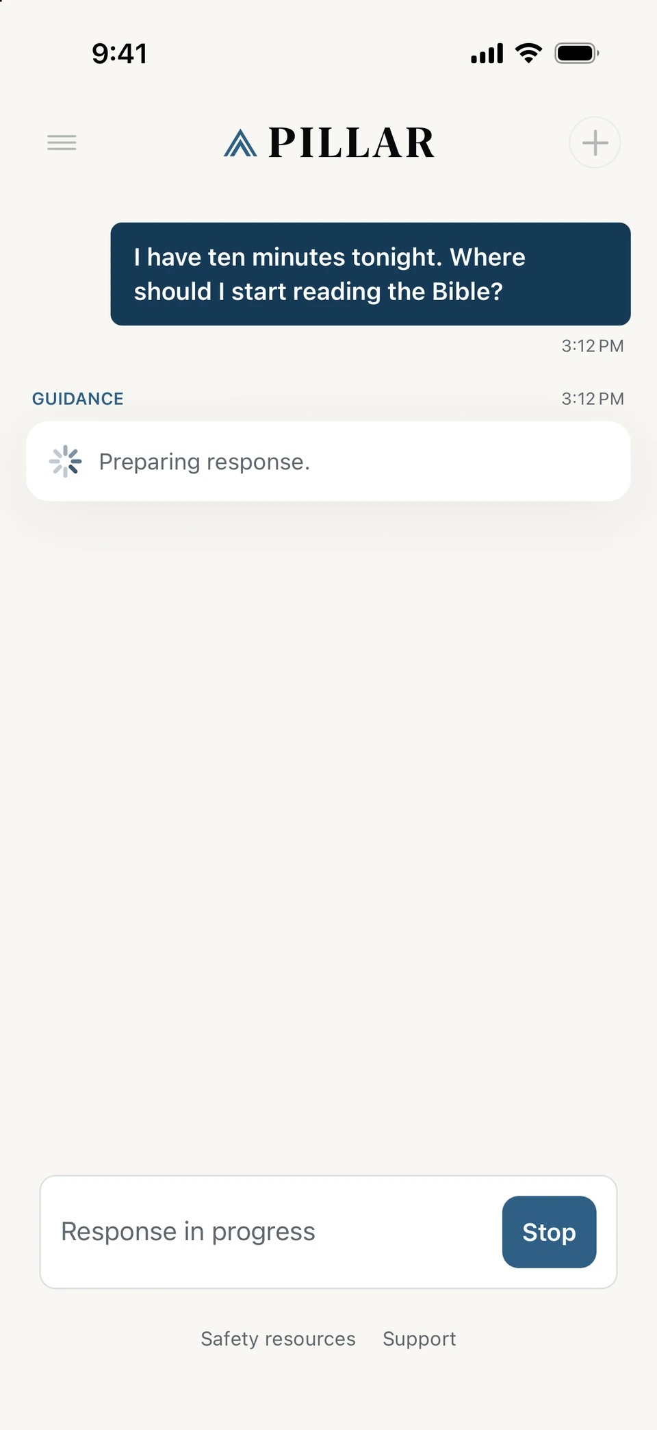 PILLAR: Preparing response.